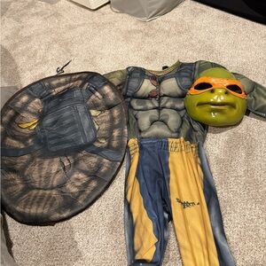 Michaelangelo costume child size small - teenage mutant ninja turtles